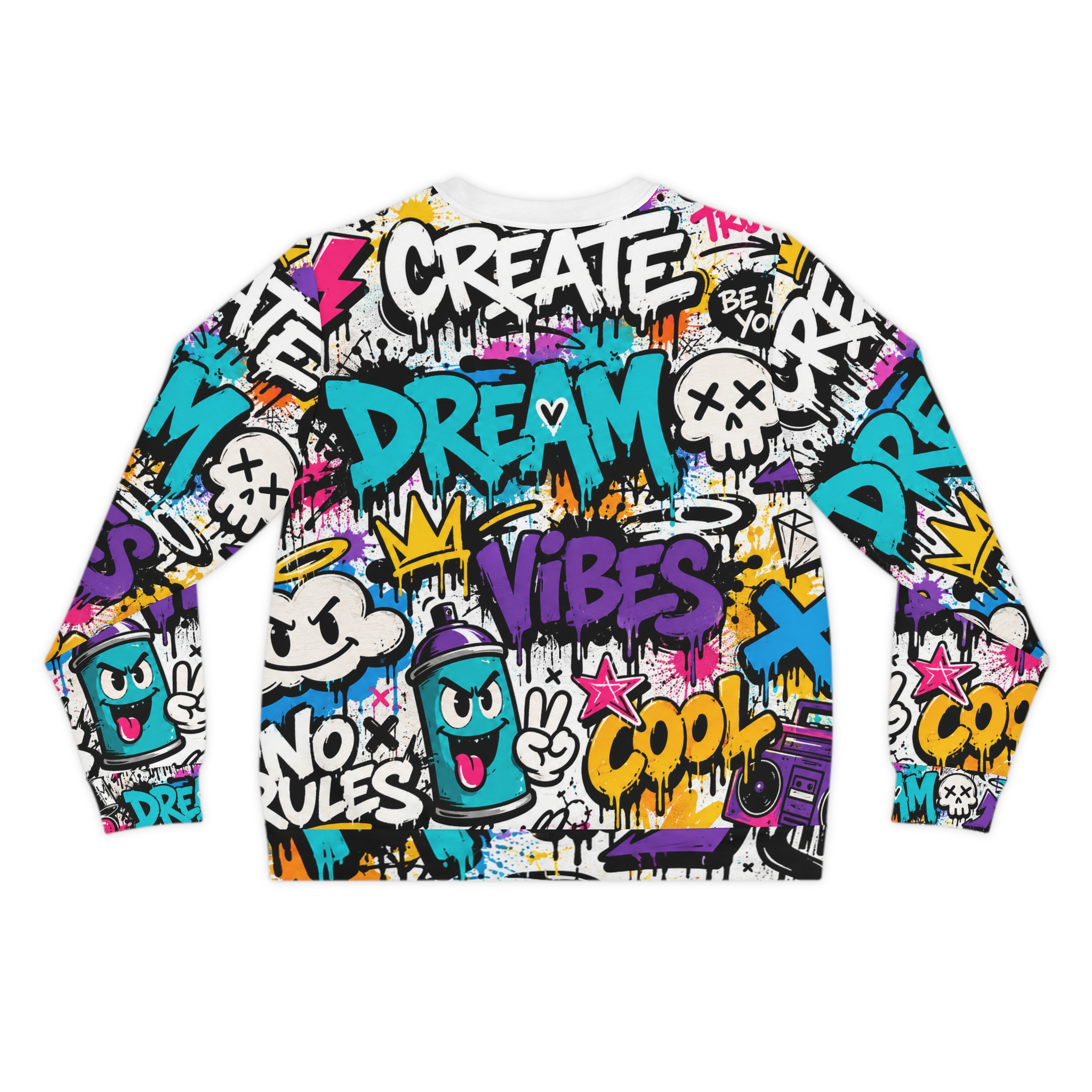 Graffiti Dream Vibes Sweatshirt | MAZISH - Image 3