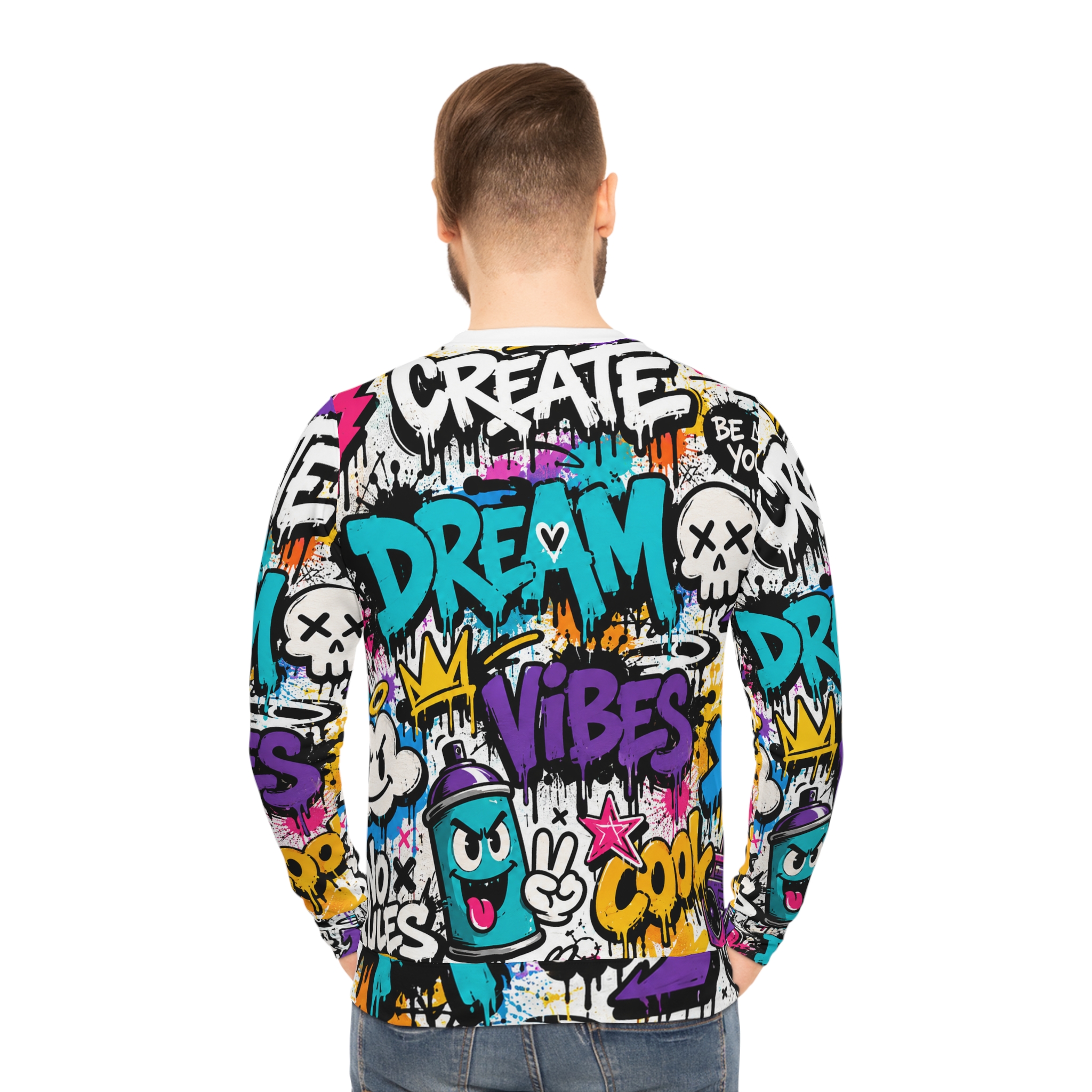 Graffiti Dream Vibes Sweatshirt | MAZISH - Image 4