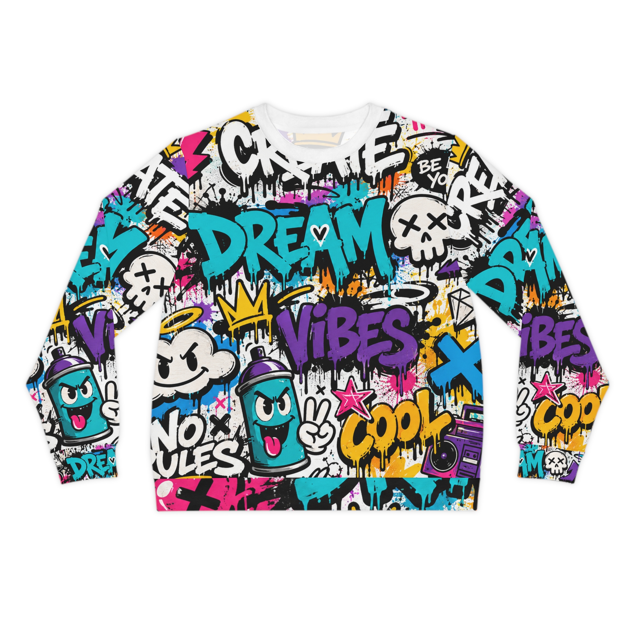 Graffiti Dream Vibes Sweatshirt | MAZISH - Image 2