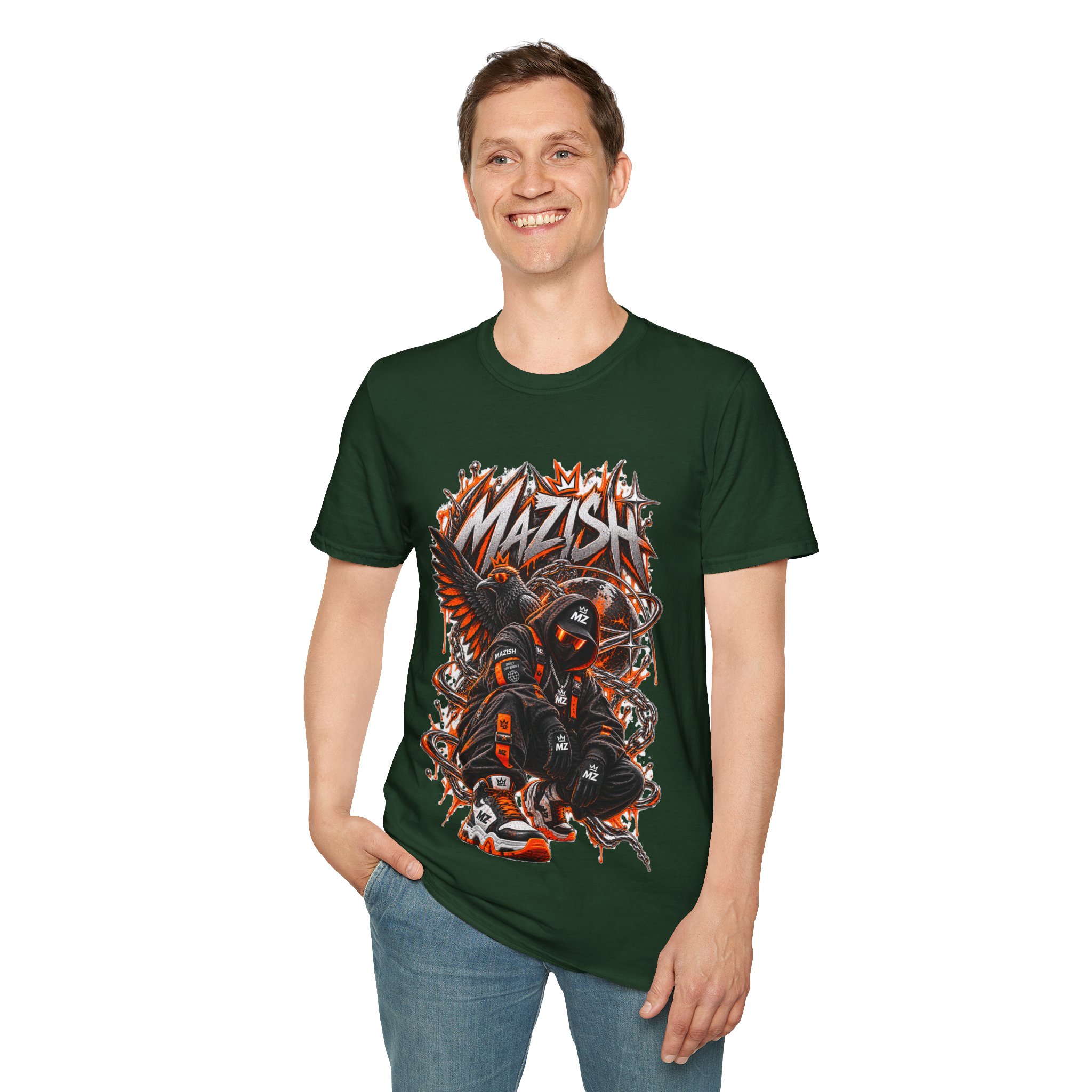 Mazish Skull Wings Streetwear Graphic - Image 22