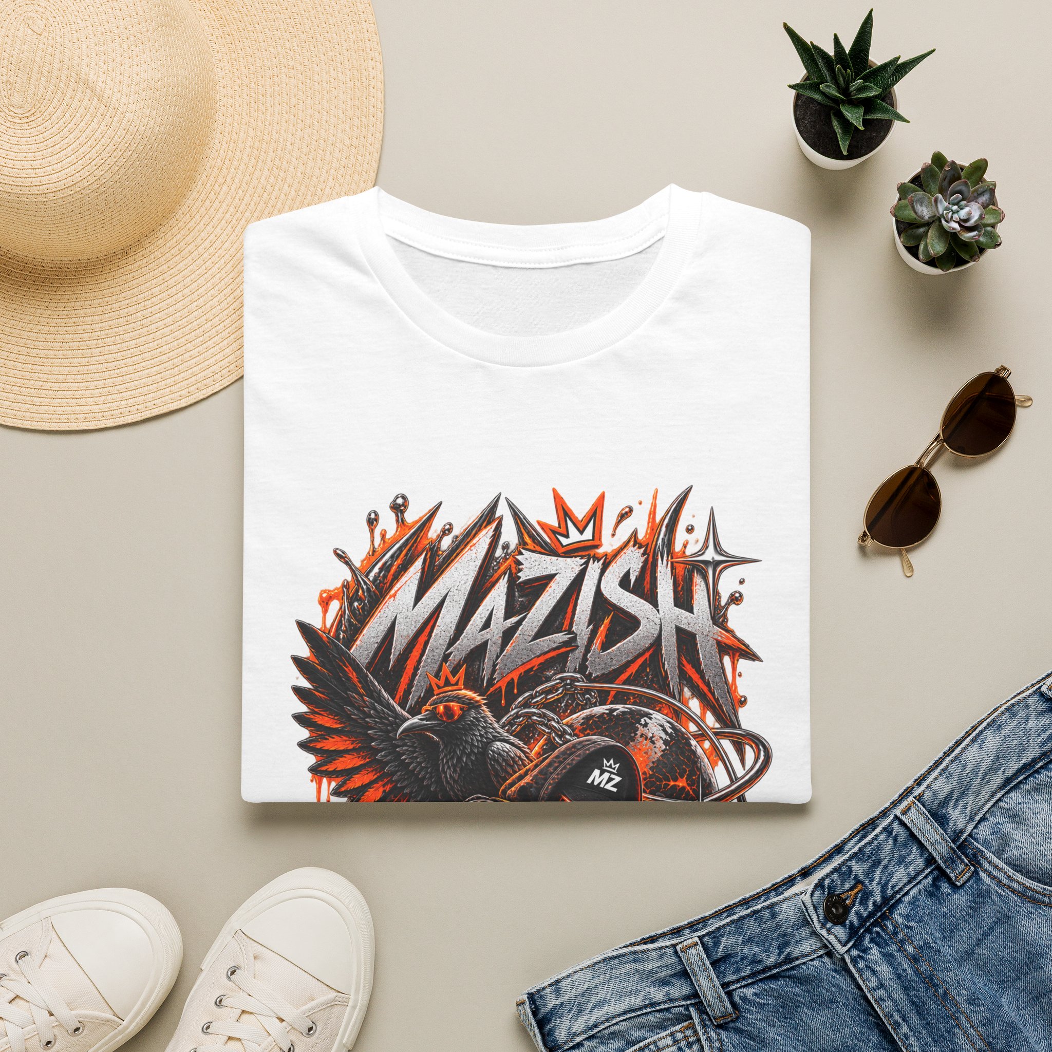 Mazish Skull Wings Streetwear Graphic - Image 11