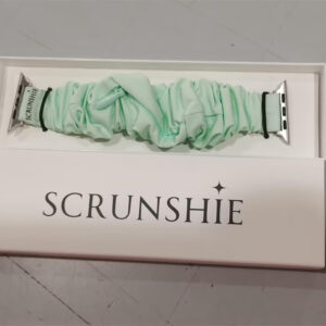 Scrunchie Watch With Pocket Hidden Zipper Pocker