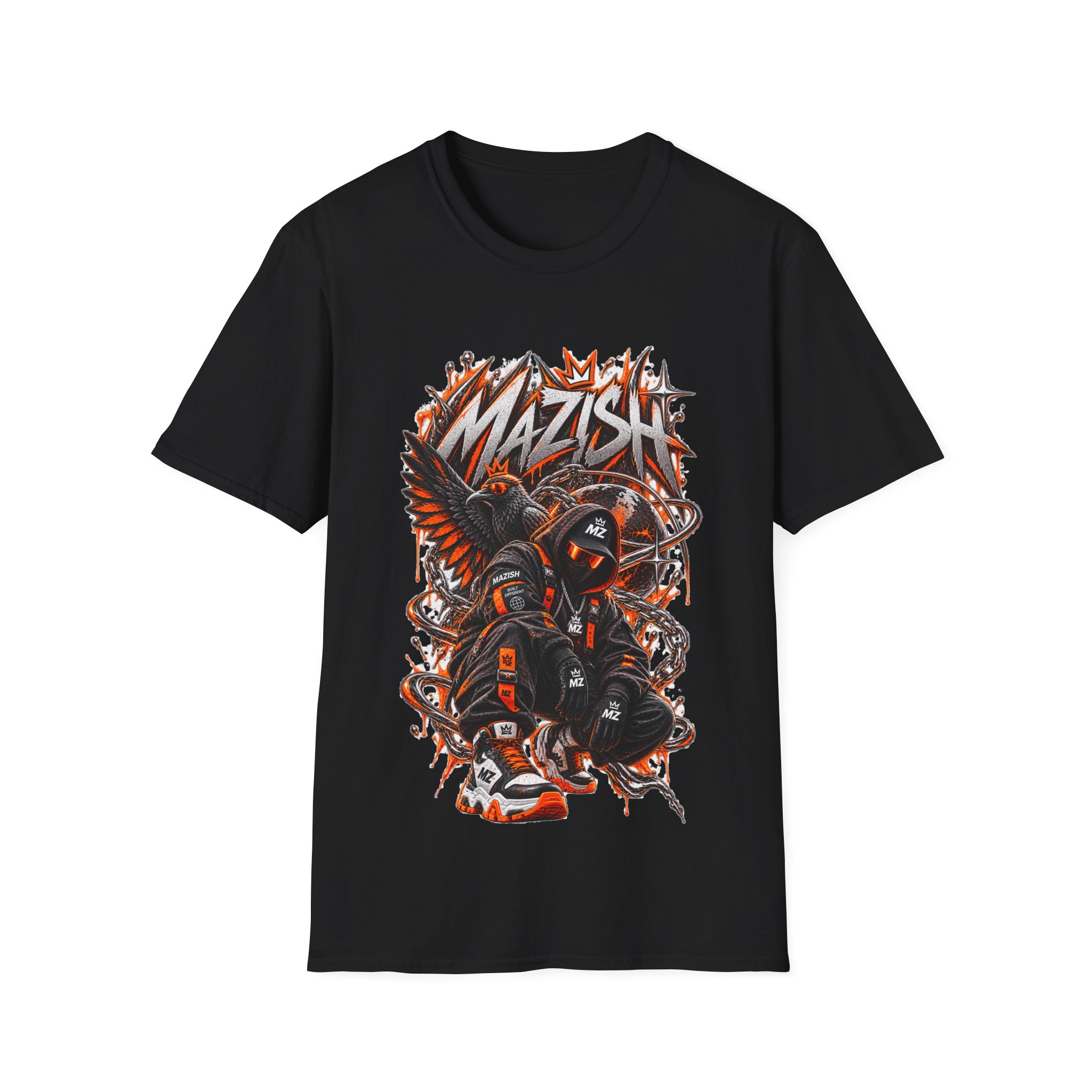Mazish Skull Wings Streetwear Graphic - Image 14