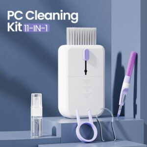 Portable 11 In 1 Multifunctional Cleaning Kit Computer Keyboard Cleaner Phone Screen Clean Tools Earphone