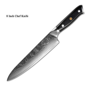 Japanese Damascus Steel Knife Kitchen Knife Fruit Knife