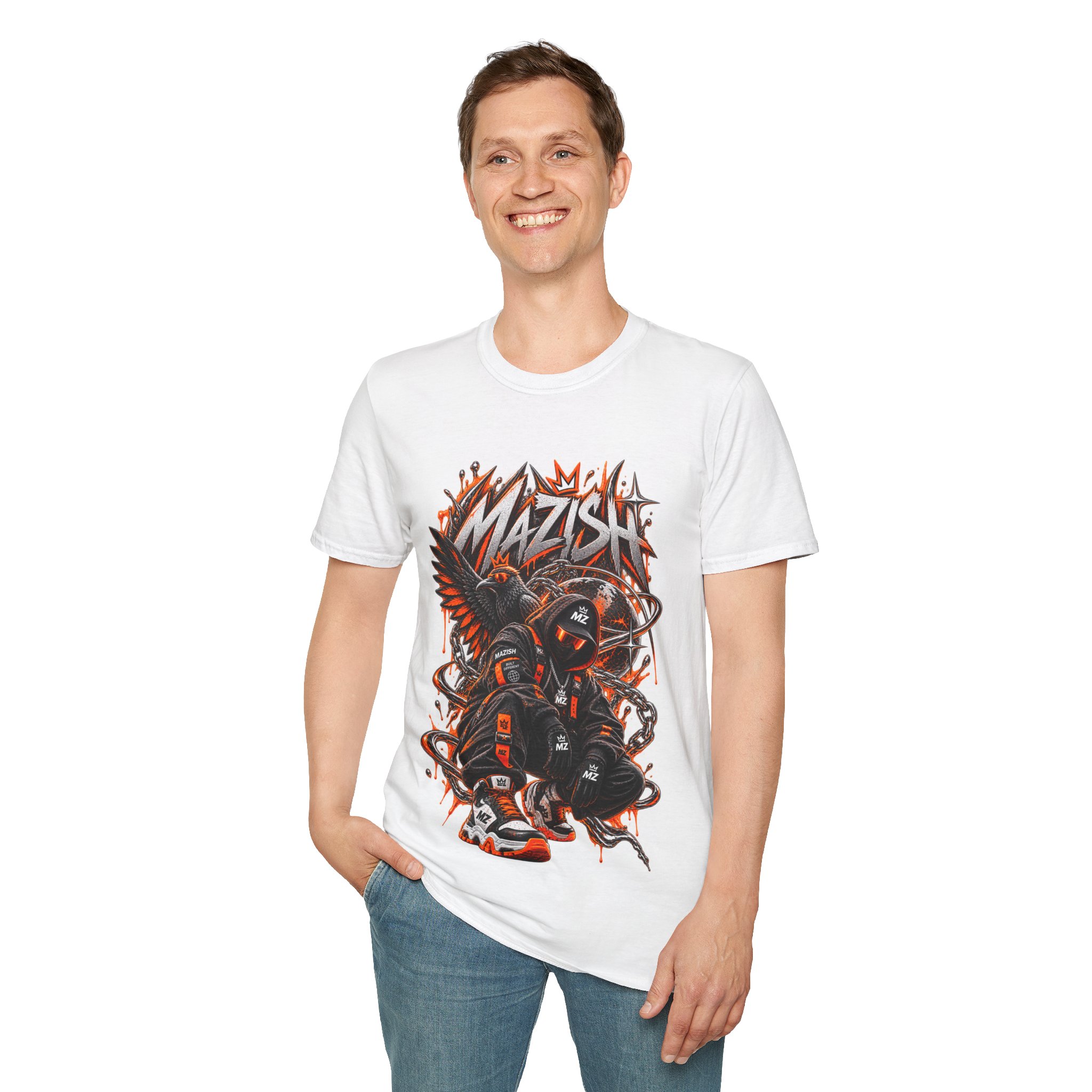Mazish Skull Wings Streetwear Graphic - Image 12
