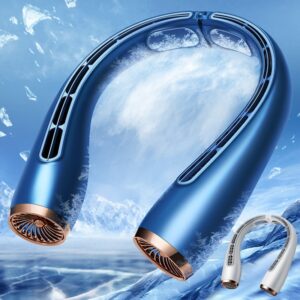 Summer Fan Portable Little Fan Charging Mute Bladeless Wall Mounted Air Conditioner Neck Hanging Neck