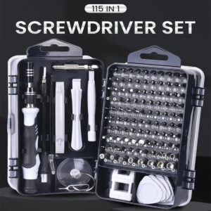 115 In 1 Precision Screwdriver Set, Super Durable Mini Professional Magnetic Repair Tool Kit, Small