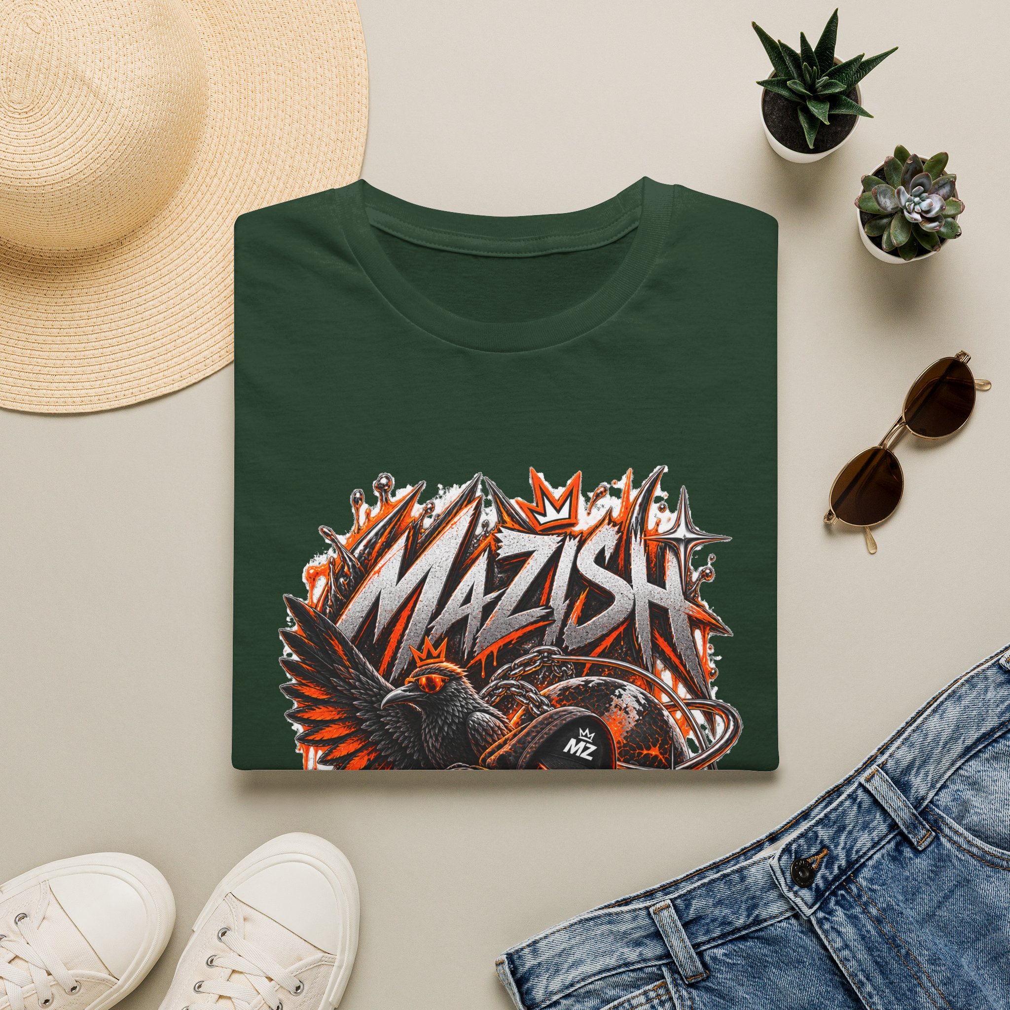 Mazish Skull Wings Streetwear Graphic - Image 21