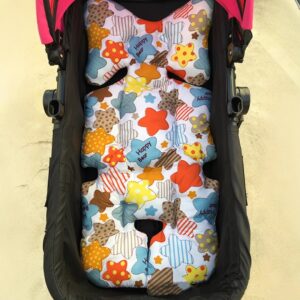 Baby Pushcart Seat Cushion Four Seasons Cotton Pad Umbrella Car