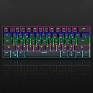 Wireless Bluetooth Keyboard Colorful PBT Keycaps Mechanical Keyboard