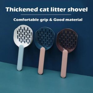 Cat Litter Shovel Plastic Cats Poop Scoop Pet Cleanning Tool Cat Toilet Products Durable Litter Box Cleaner