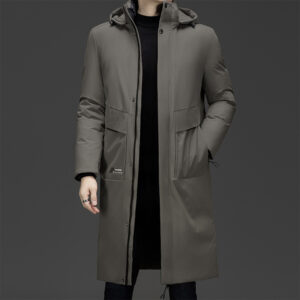 Middle-aged And Elderly Men's Down Cotton-padded Jacket Youth Daddy Outfit