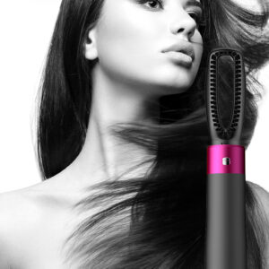 Professional 5 In 1 Hair Dryer Brush Dryer And Straightening Brush Electric Hair Styling Tool Automatic Hair