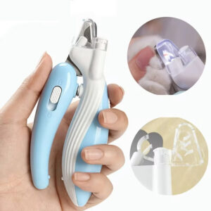 Pet Nail Clippers Dog Nail Clippers Cat Nail Clippers LED Electric Nail Grinder Pet Supplies LED Light Pet