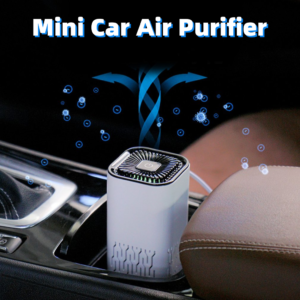 Car Air Purifier Portable Negative Ion Generator Remove Formaldehyde Dust Smoke Air Freshen Washer For Home