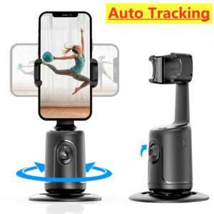 360 Auto Face Tracking Gimbal AI Smart Gimbal Face Tracking Auto Phone Holder For Smartphone Video Vlog Live